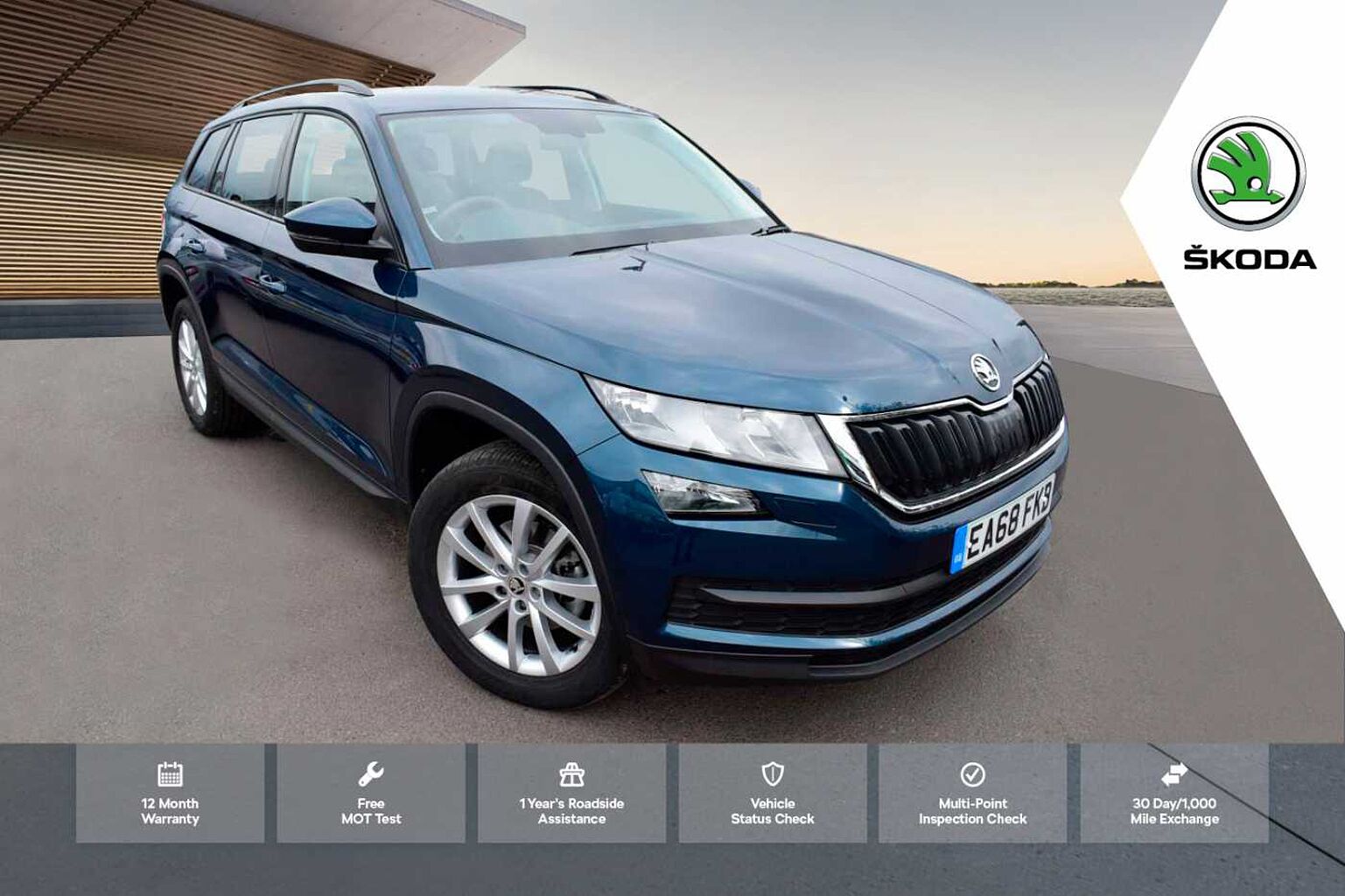 SKODA Kodiaq 1.5 TSI (150ps) SE (5 seats) ACT DSG SUV