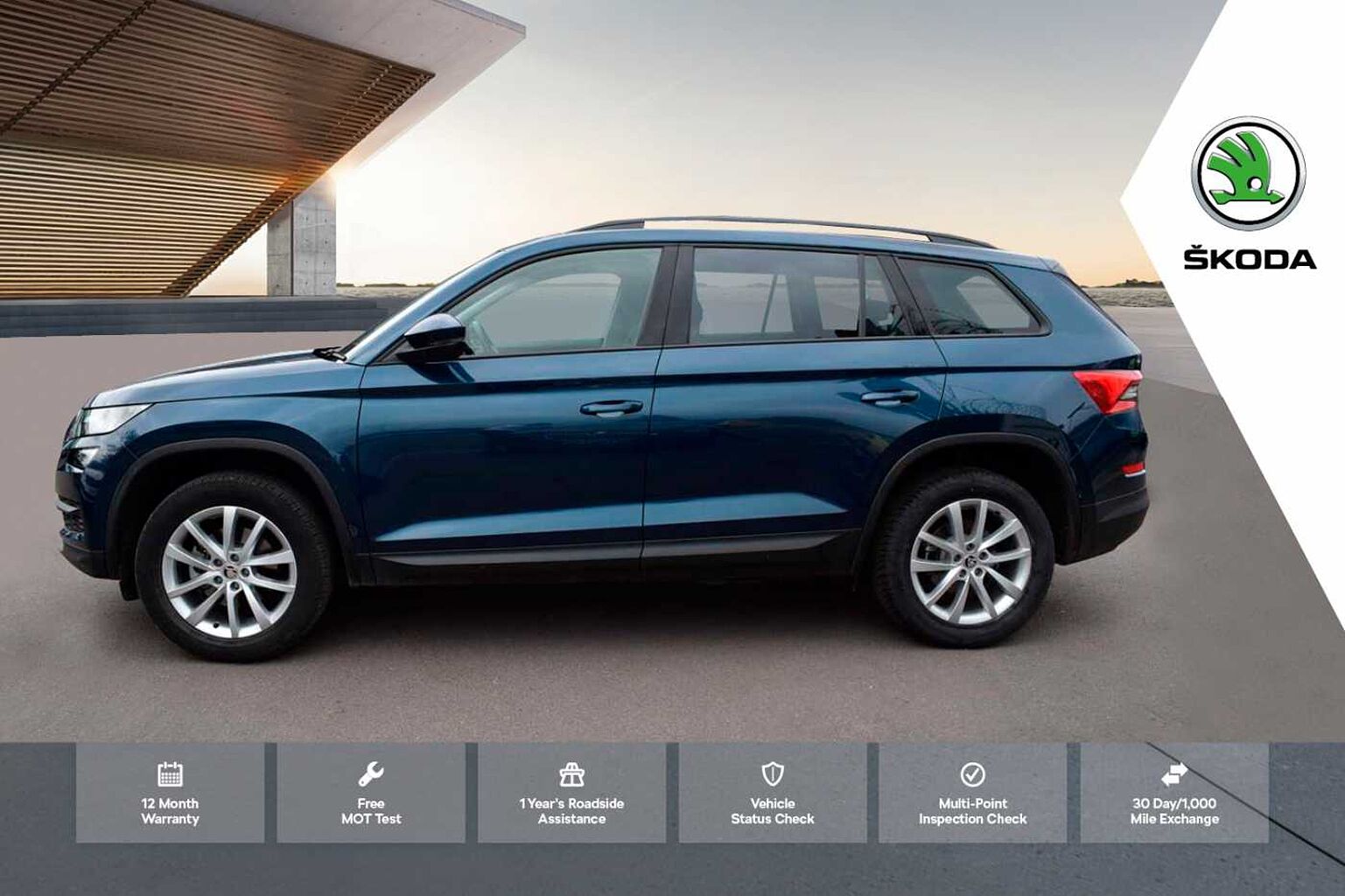 SKODA Kodiaq 1.5 TSI (150ps) SE (5 seats) ACT DSG SUV